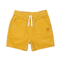 ROCK YOUR KID CORD SHORTS - SAND