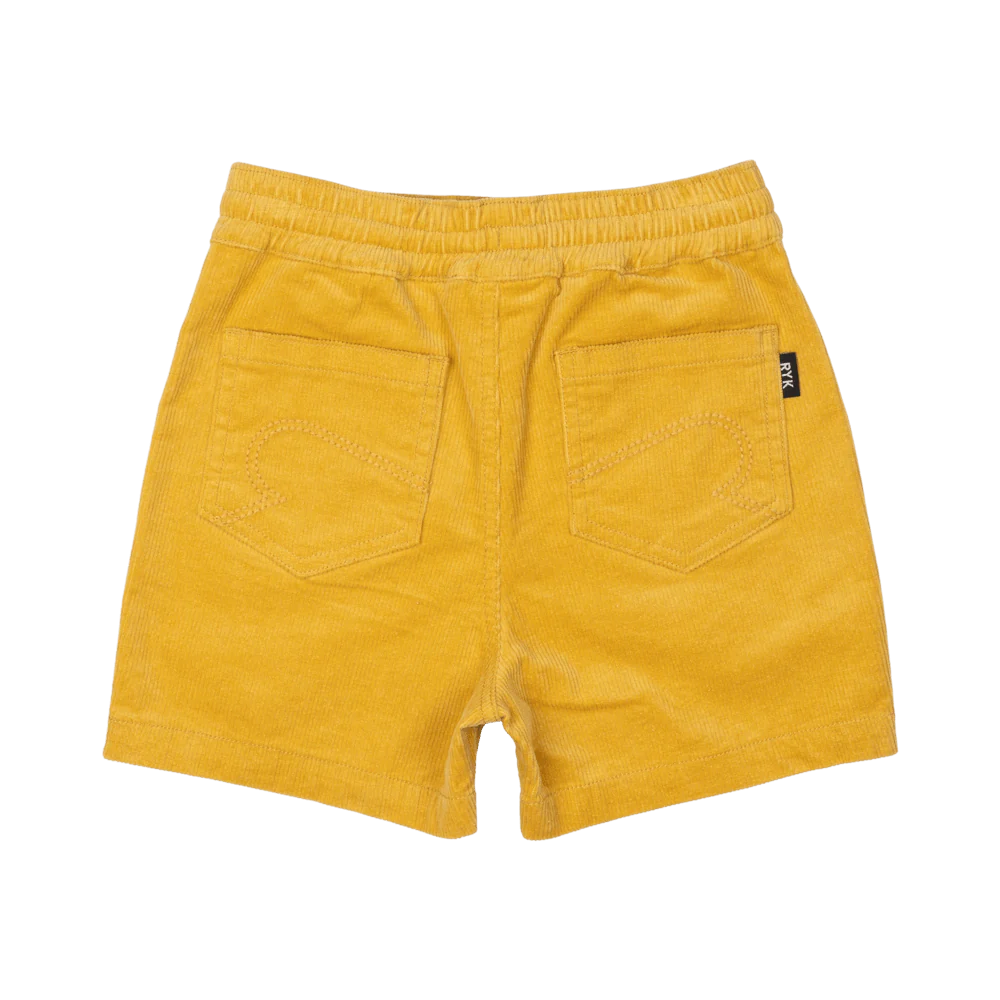 ROCK YOUR KID CORD SHORTS - SAND