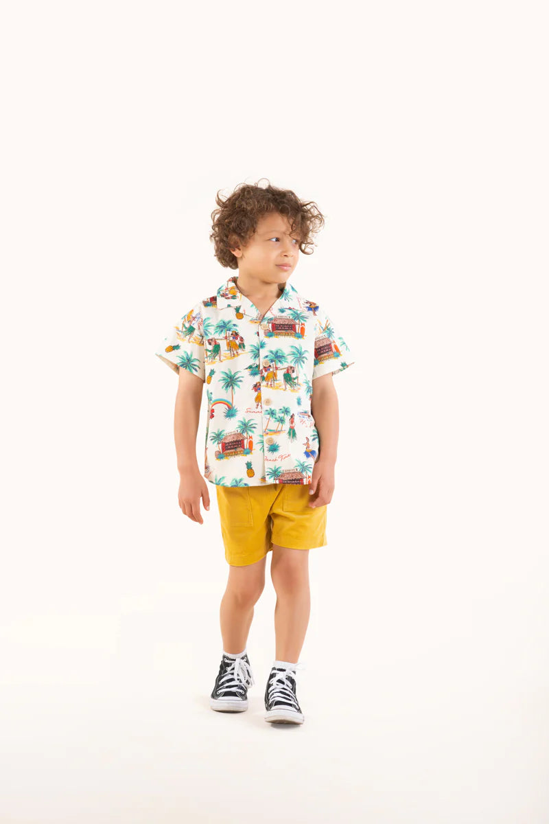 ROCK YOUR KID CORD SHORTS - SAND