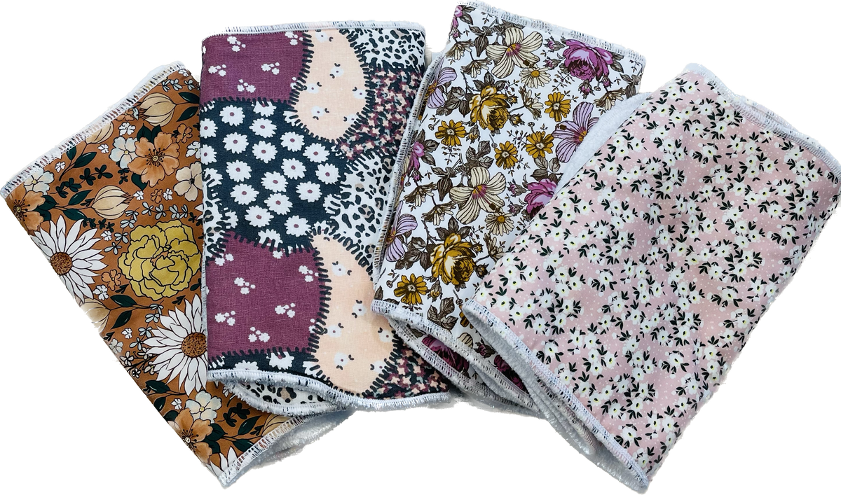 BOWS TO TOES - BURP CLOTH