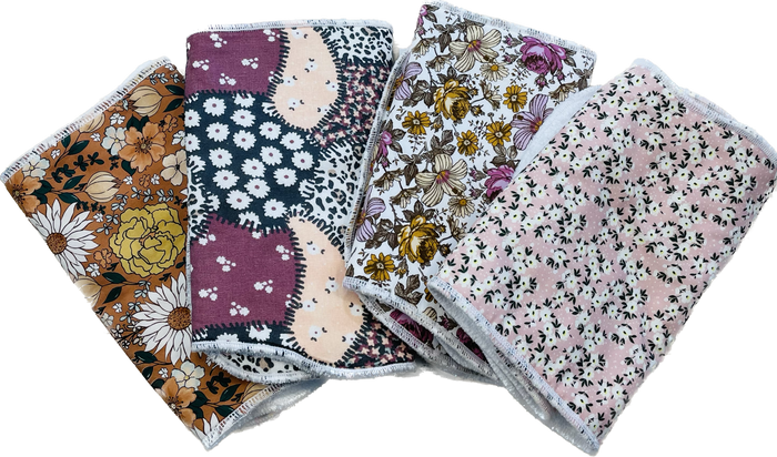 BOWS TO TOES - BURP CLOTH