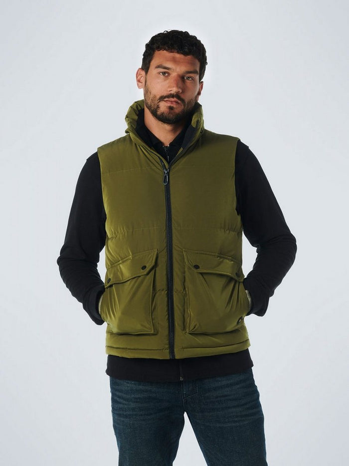 NO EXCESS BODYWARMER PADDED VEST - ARMY