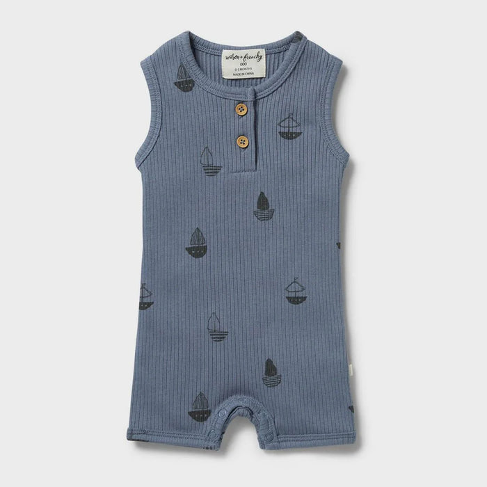 WILSON AND FRENCHY BILLIE BOATS GROWSUIT