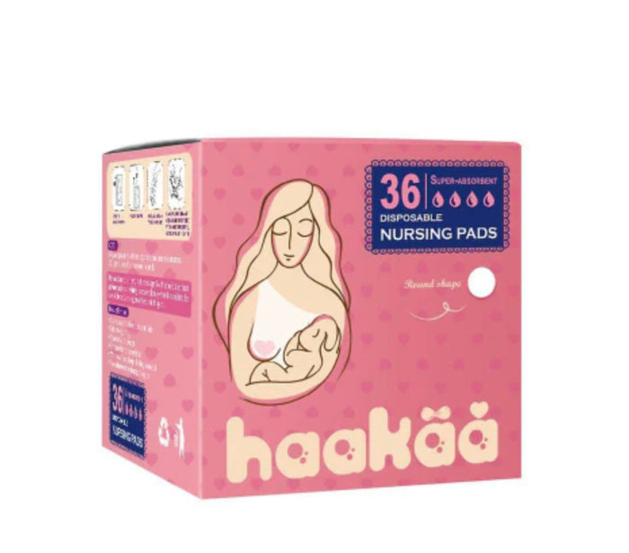 HAAKAA DISPOSABLE BREAST PADS 36pk