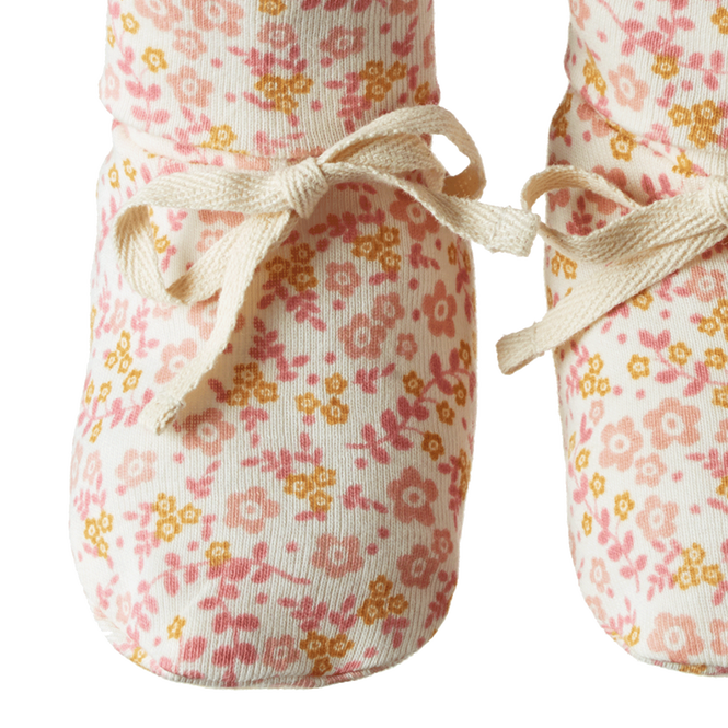 NATURE BABY BOOTIES - DAISY BELLE
