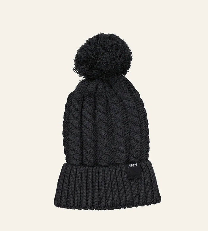 LITTLE FLOCK OF HORRORS THICK AS THIEVES BEANIE - BLACK