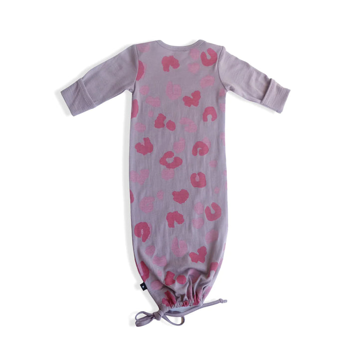 LITTLE FLOCK OF HORRORS - Newcomer Baby Gown (Lavender Roar)