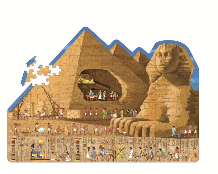 SASSI TRAVEL LEARN AND EXPLORE ANCIENT EGYPT 200 PIECE PUZZLE