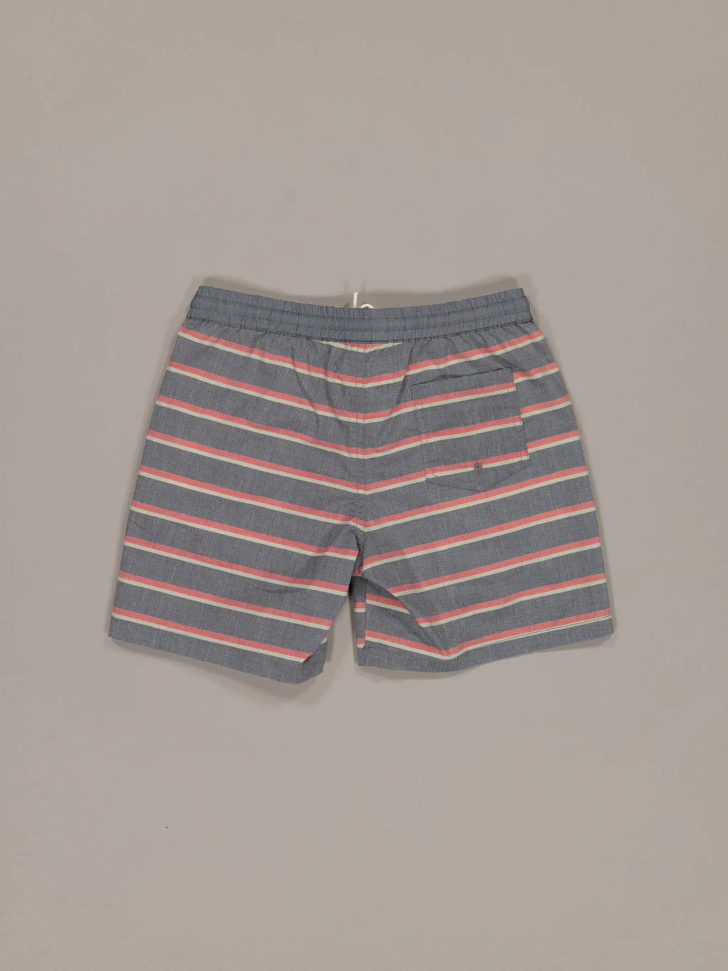 JUST ANOTHER FISHERMAN MINI OUTPOST SHORTS - AGED BLACK STRIPE