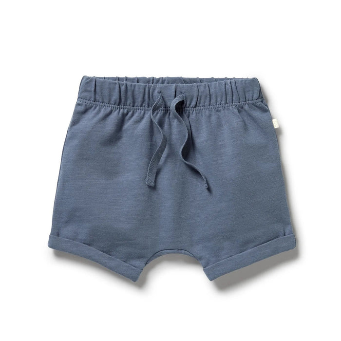 WILSON AND FRENCHY ORGANIC TIE FRONT SHORT - STONE