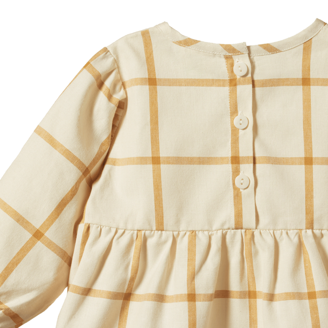 NATURE BABY - ESTHER BLOUSE Picnic Check