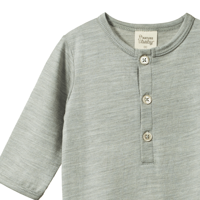 NATURE BABY MER ESS STRETCH AND GROW - GREY MARL